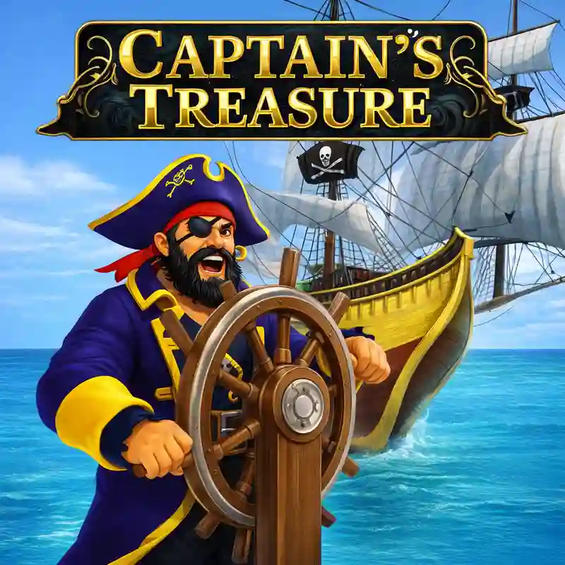 Captain's Treasure Slot Game on king